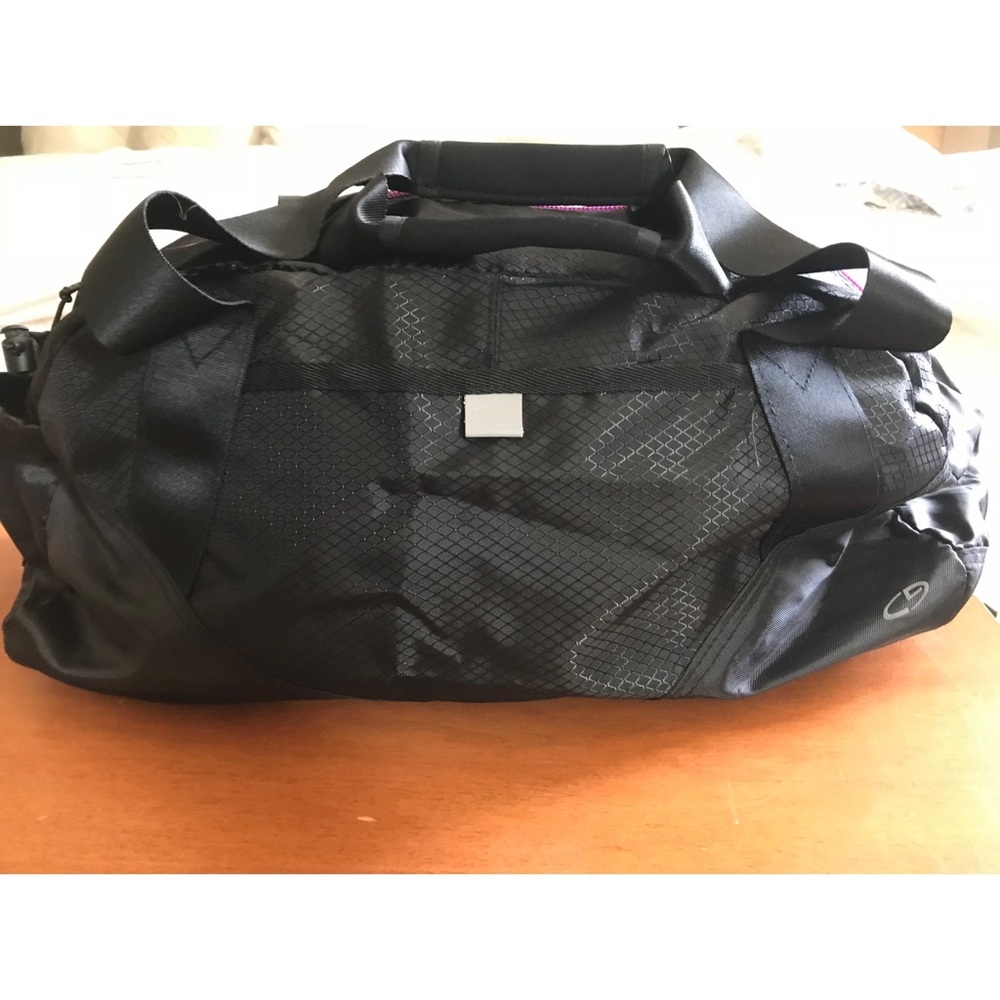 C9 by Champion Bowler Duffel Gym Bag Black Purple